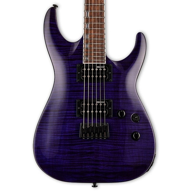ESP LTD H-200FM Guitar - See Thru Purple