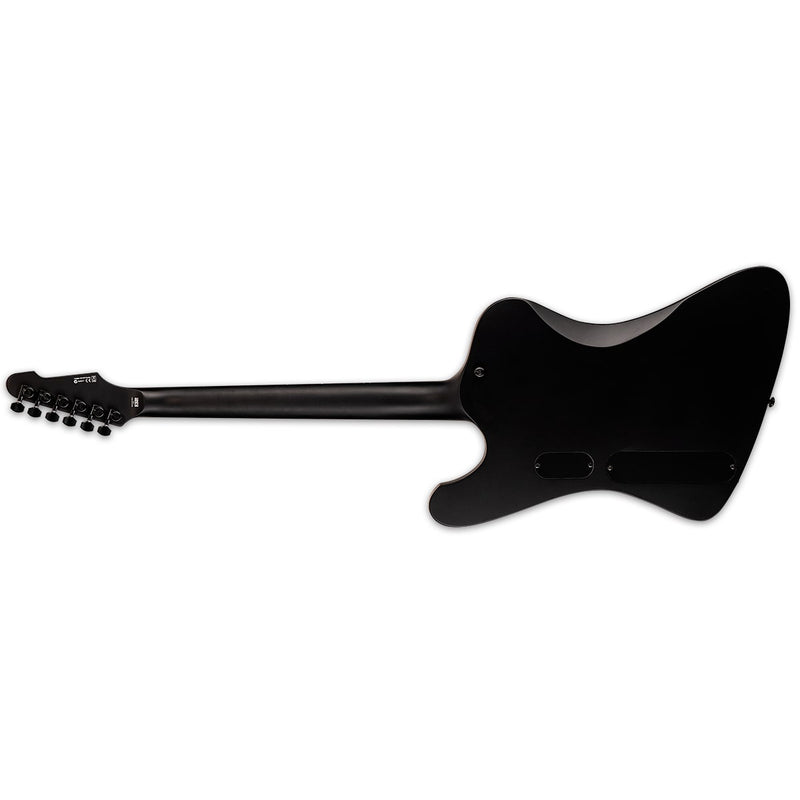 ESP LTD Phoenix Black Metal Guitar w/ a Fishman Fluence Pickup - Black Satin
