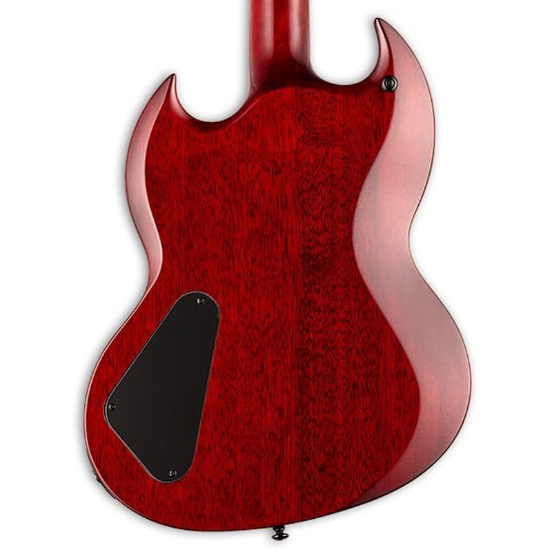 ESP LTD Viper-1000QM Guitar w/ Seymour Duncan Pickups - Tiger Eye Sunburst