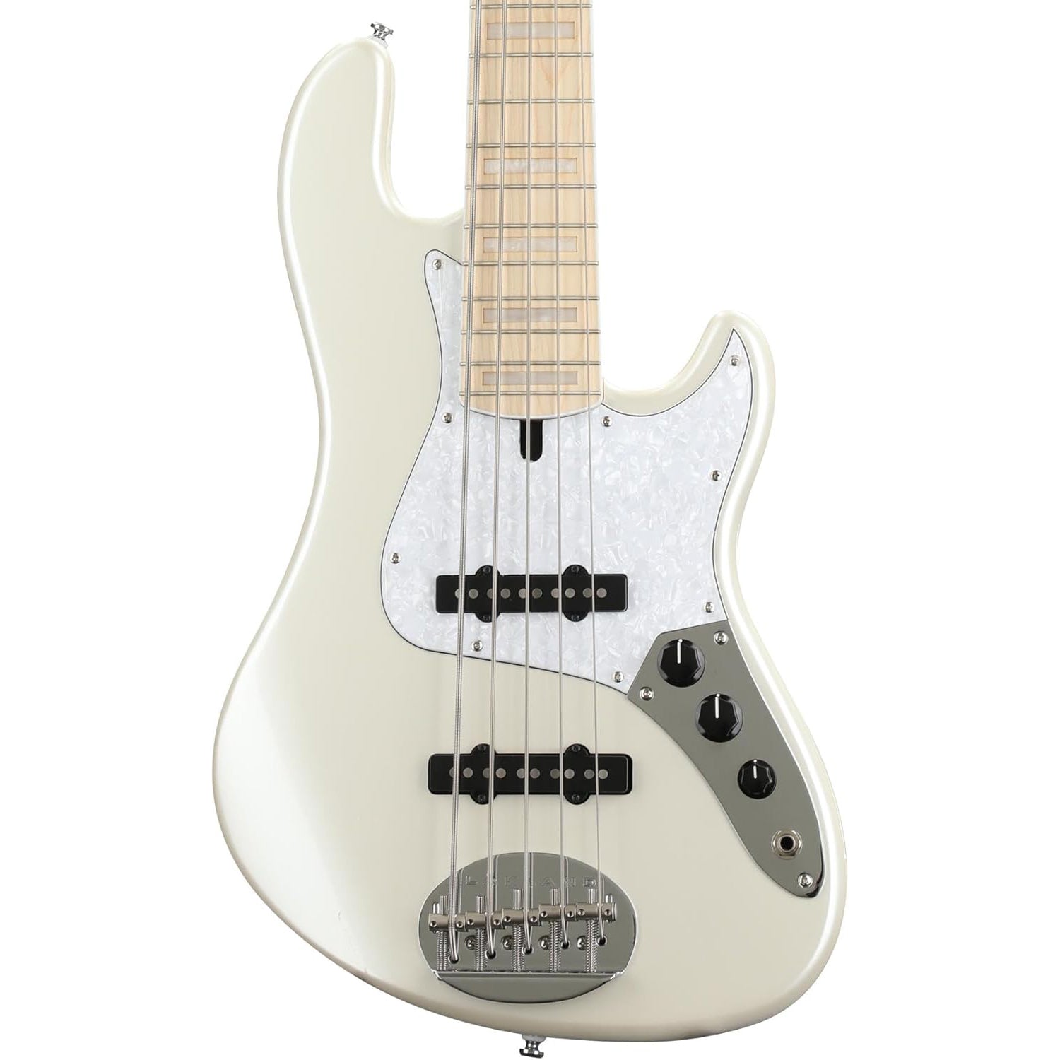 Lakland Skyline D Jones 5 Wht – Motor City Guitar