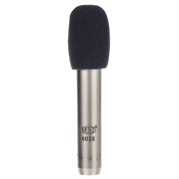 MXL 603 Stereo Pair of Cardioid Pencil Condenser Microphones with Shockmounts and Carrying Case