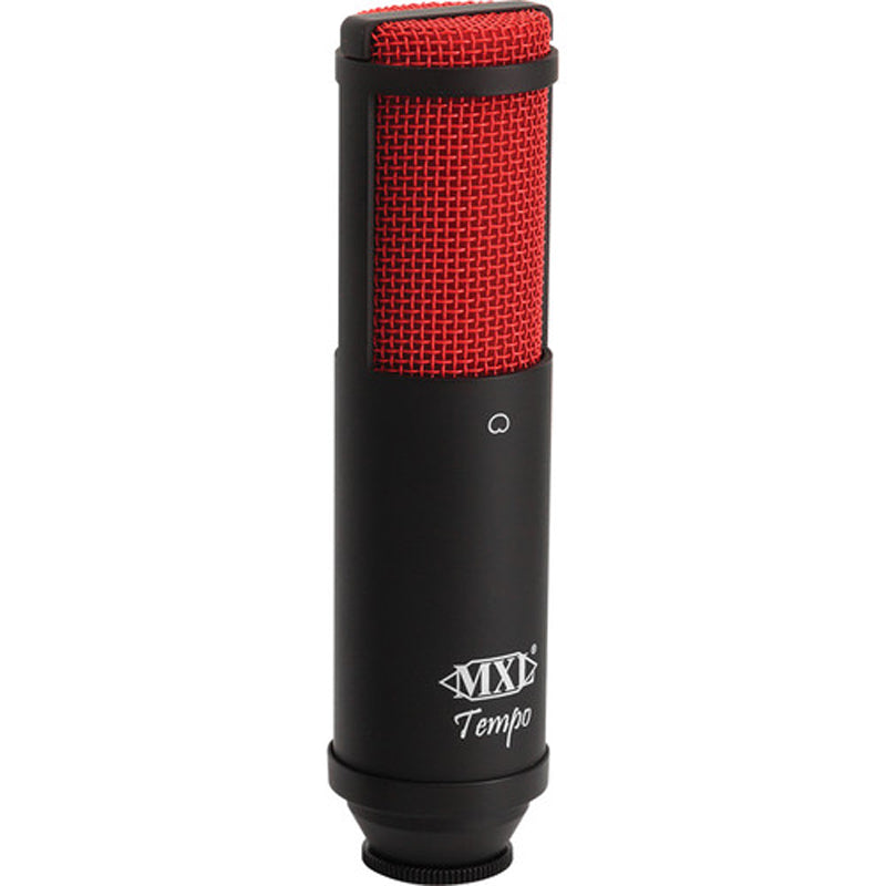 MXL Tempo USB Condenser Microphone - Black w/Red Grille