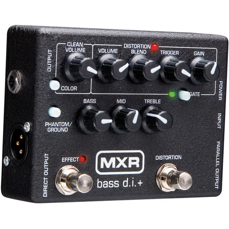 noise gate pedal bass M80 Bass DI and Distortion Pedal