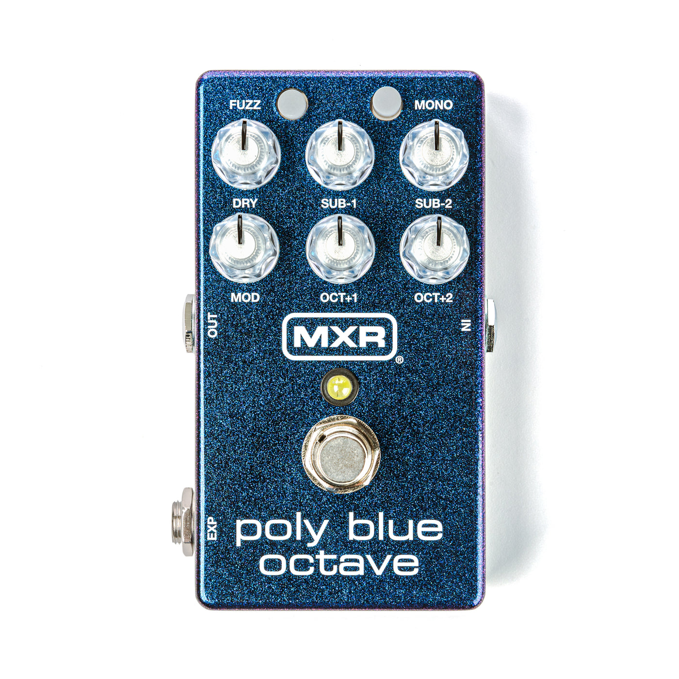 bass guitar octave pedal MXR M306 Poly Blue Octave – Motor City Guitar