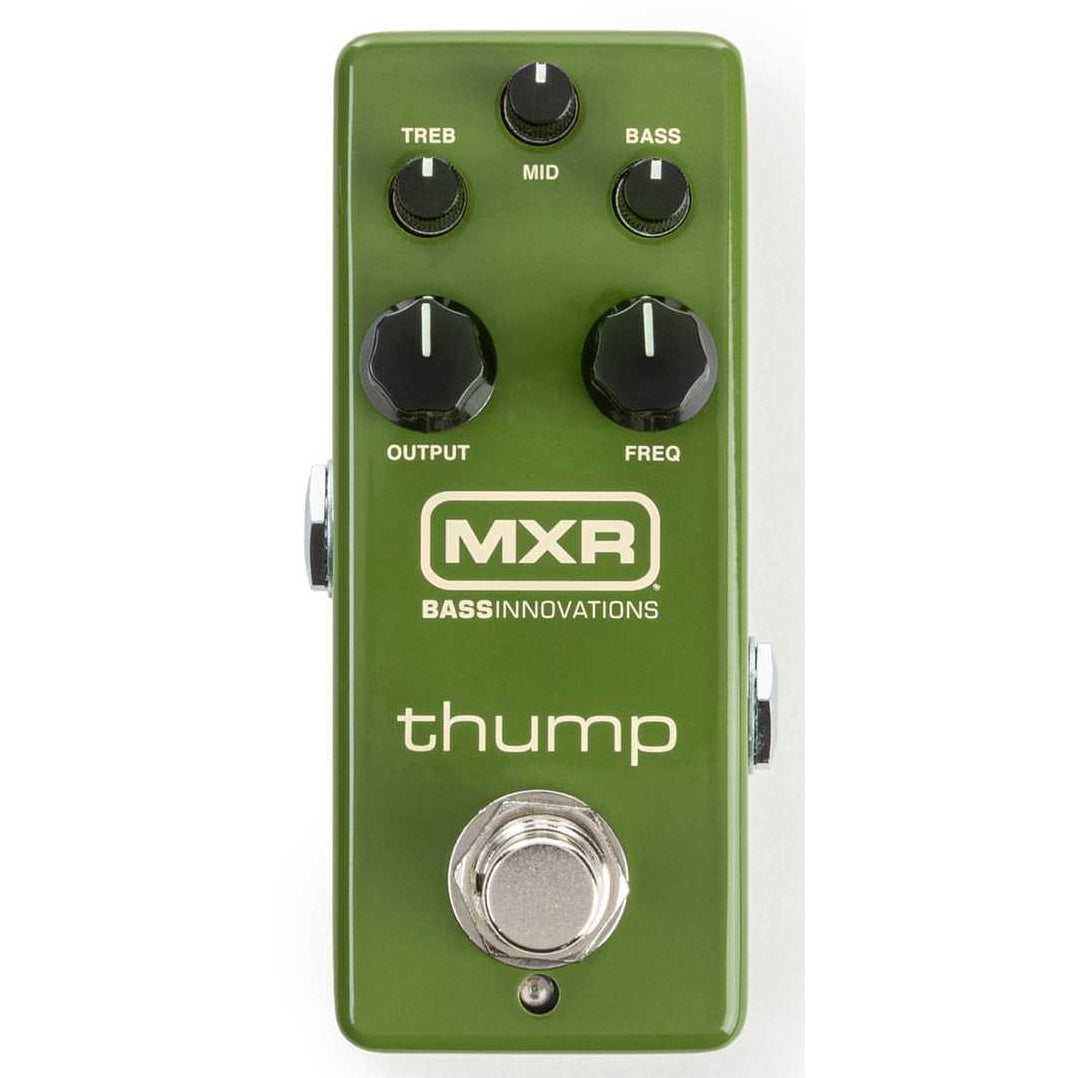 preamp pedals guitar MXR Thump Bass Preamp Pedal w/3-Band EQ