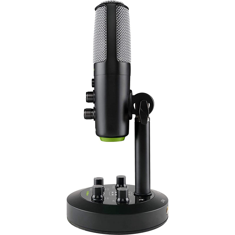 Mackie CHROMIUM Premium USB Condenser Microphone with Built-in 2-Channel Mixer