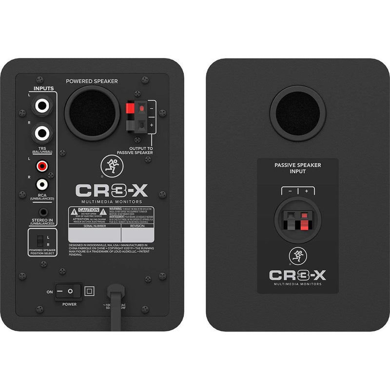Mackie CR3-X 3in Multimedia Monitors (Pair)