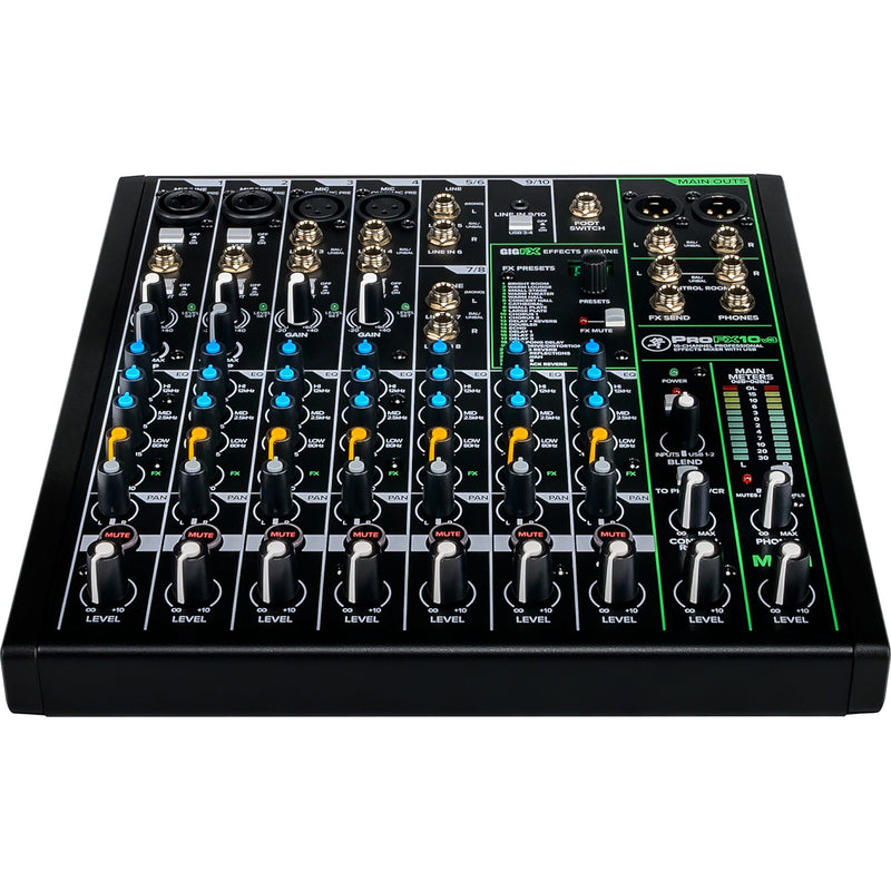 Mackie ProFX10v3 10 Channel Professional Effects Mixer with USB