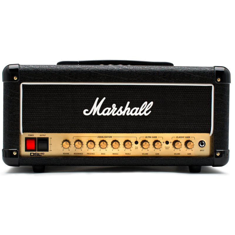 Marshall DSL20H 20W All Valve 2 Channel Head With Digital Reverb