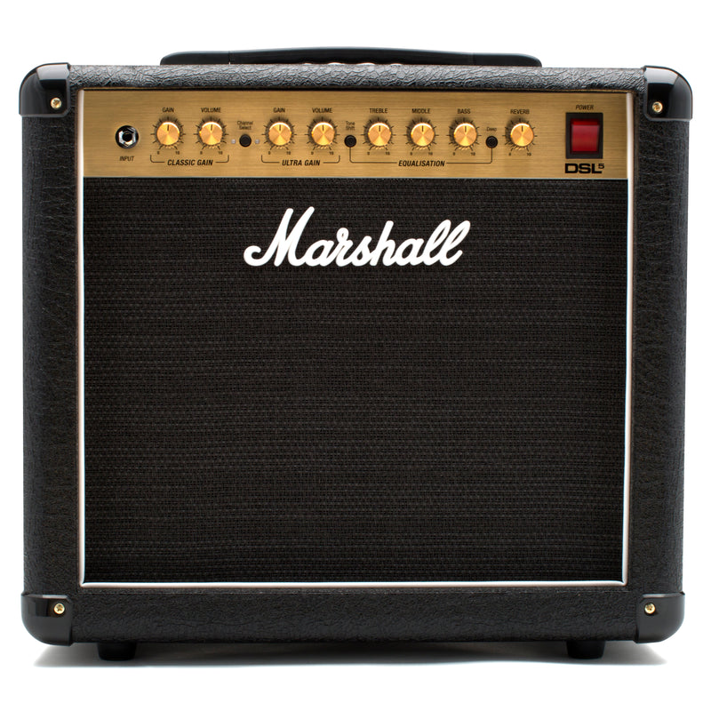 Marshall DSL5CR 5W All Valve 2 Channel 1x10 Combo w/Digital Reverb