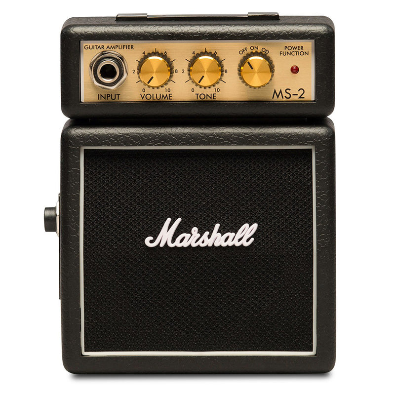 Marshall MS-2 1-watt Battery-powered Micro 1/2 Stack Amp - Black