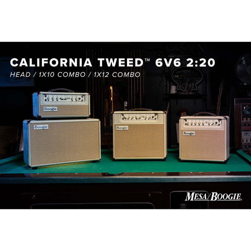 Mesa Boogie California Tweed 6V6 2:20 20 Watt 1x12 Guitar Amplifier Combo