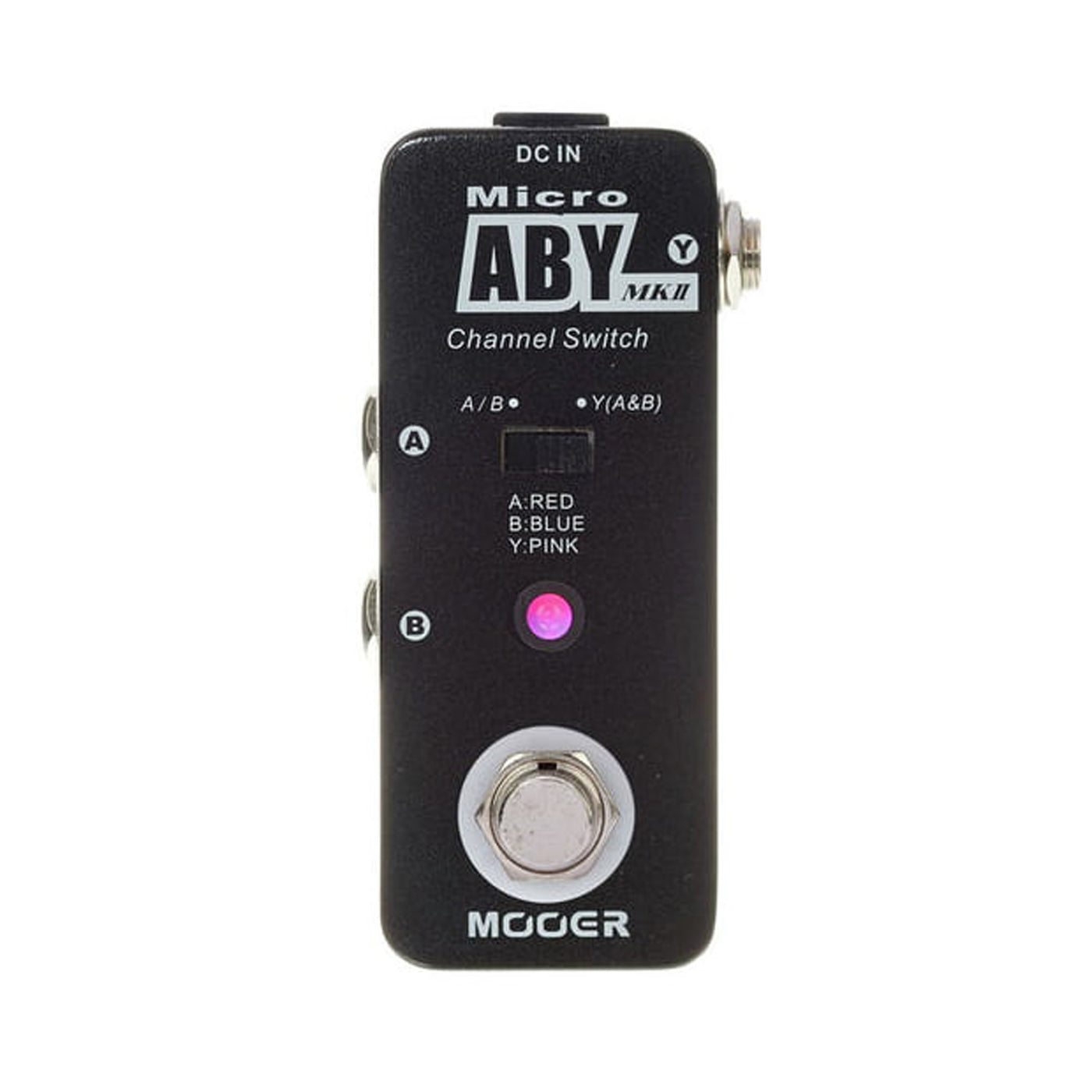 channel switch pedal Mooer ABY Channel Switcher Pedal MkII