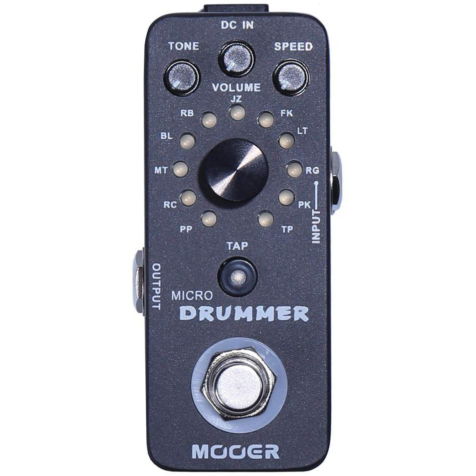 Mooer Micro Drummer Digital Drum Machine Pedal