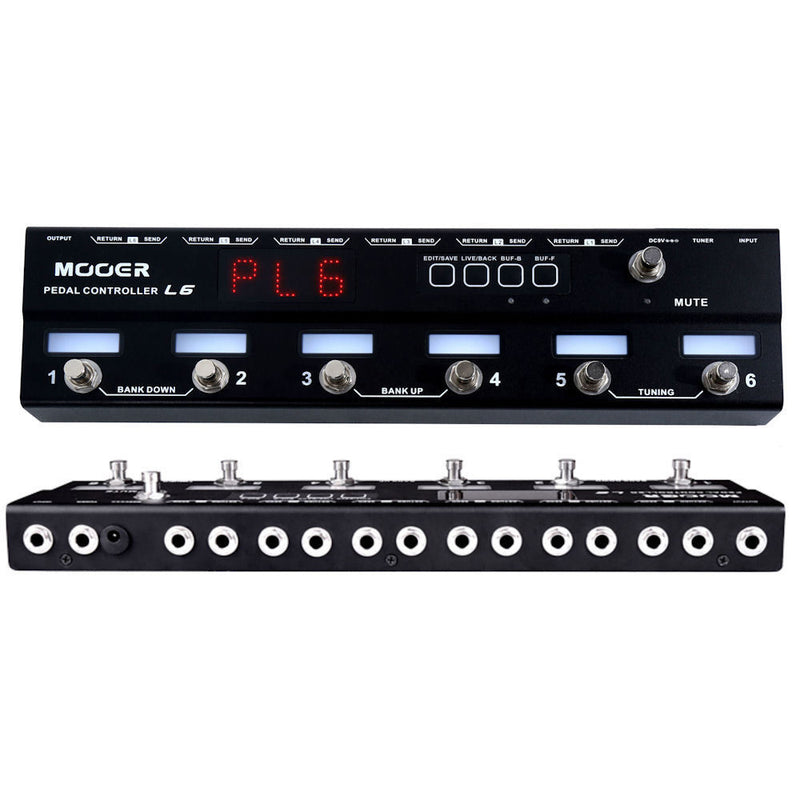 Mooer PCL6 Pedal Controller Programmable Loopswitcher