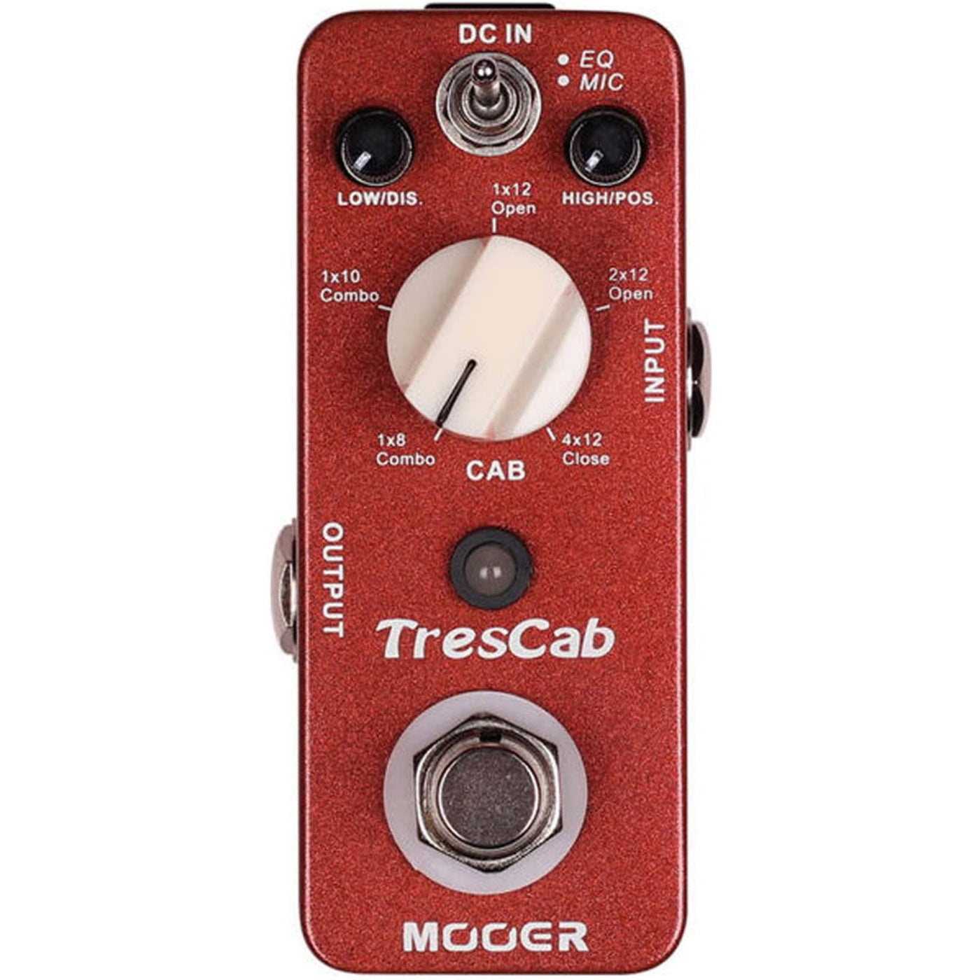 cab sim pedal Mooer TresCab Micro Pedal – Motor City Guitar