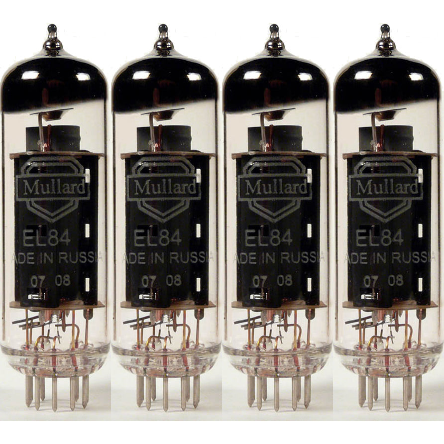 Mullard EL84 Quartet – Motor City Guitar