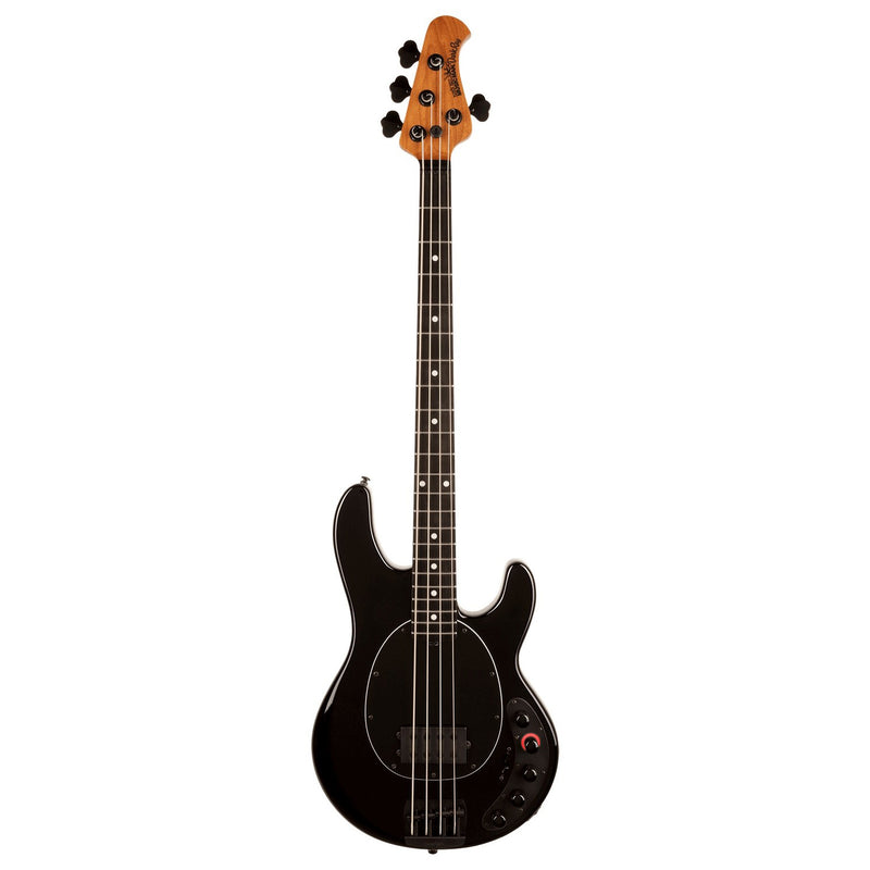 Music Man DarkRay 4 4-String Bass w/ Darkglass Electronics - Obsidian Black