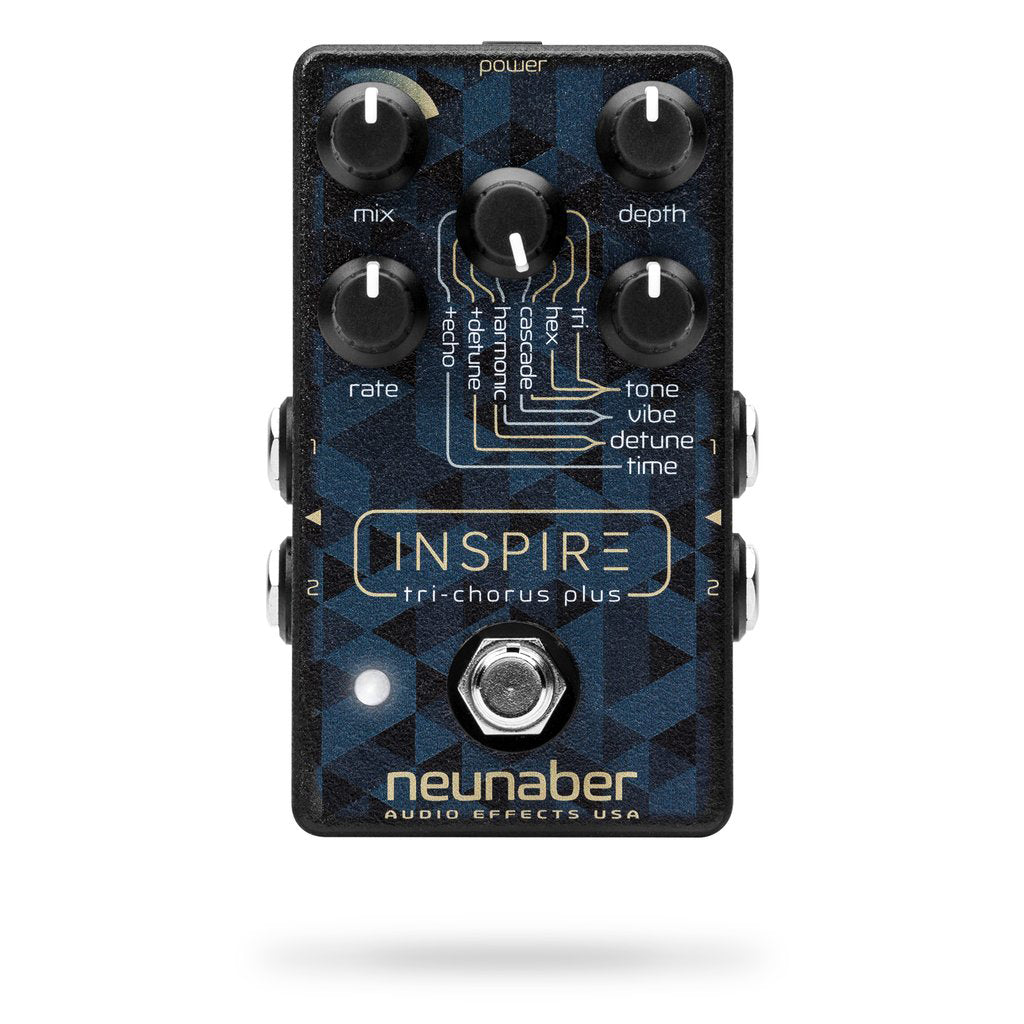 Neunaber Audio Effects Inspire Tri-Chorus Plus Chorus Pedal