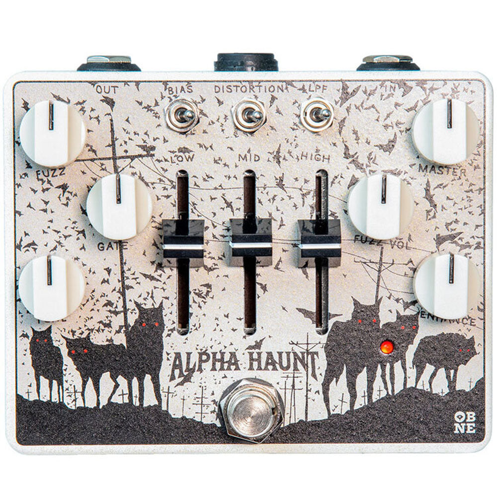 haunt fuzz pedal Old Blood Noise Alpha Haunt V2 Fuzz Pedal