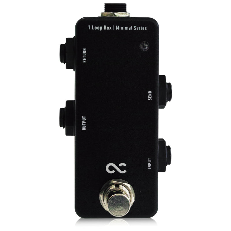 passive guitar pedals One Control 1 Loop Box Passive Switchable Loop Pedal w/True Bypass