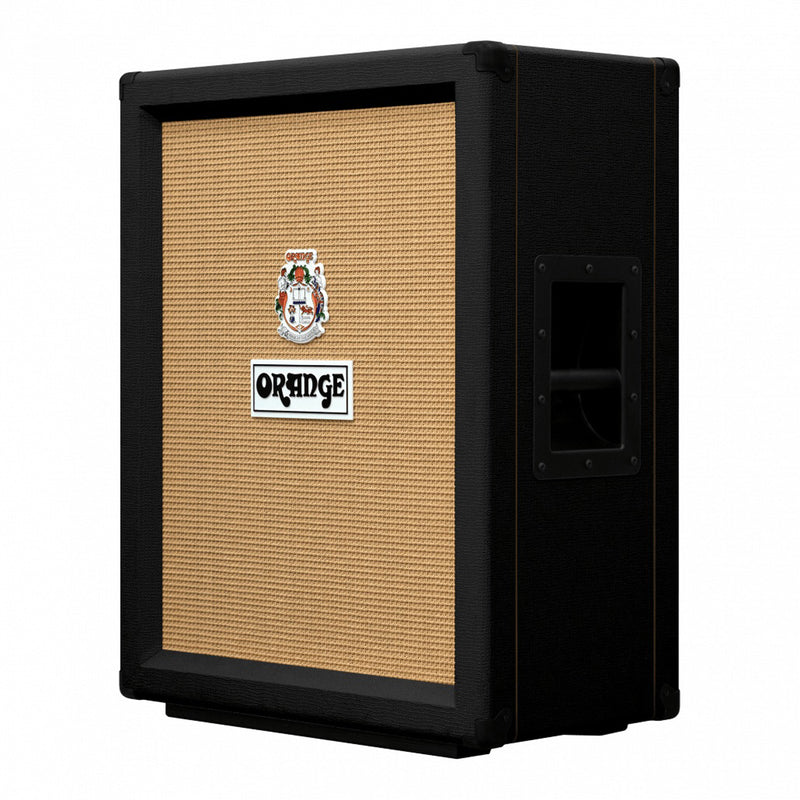 Orange PPC212 V 120-watt Vertical 2x12" Cabinet - Black