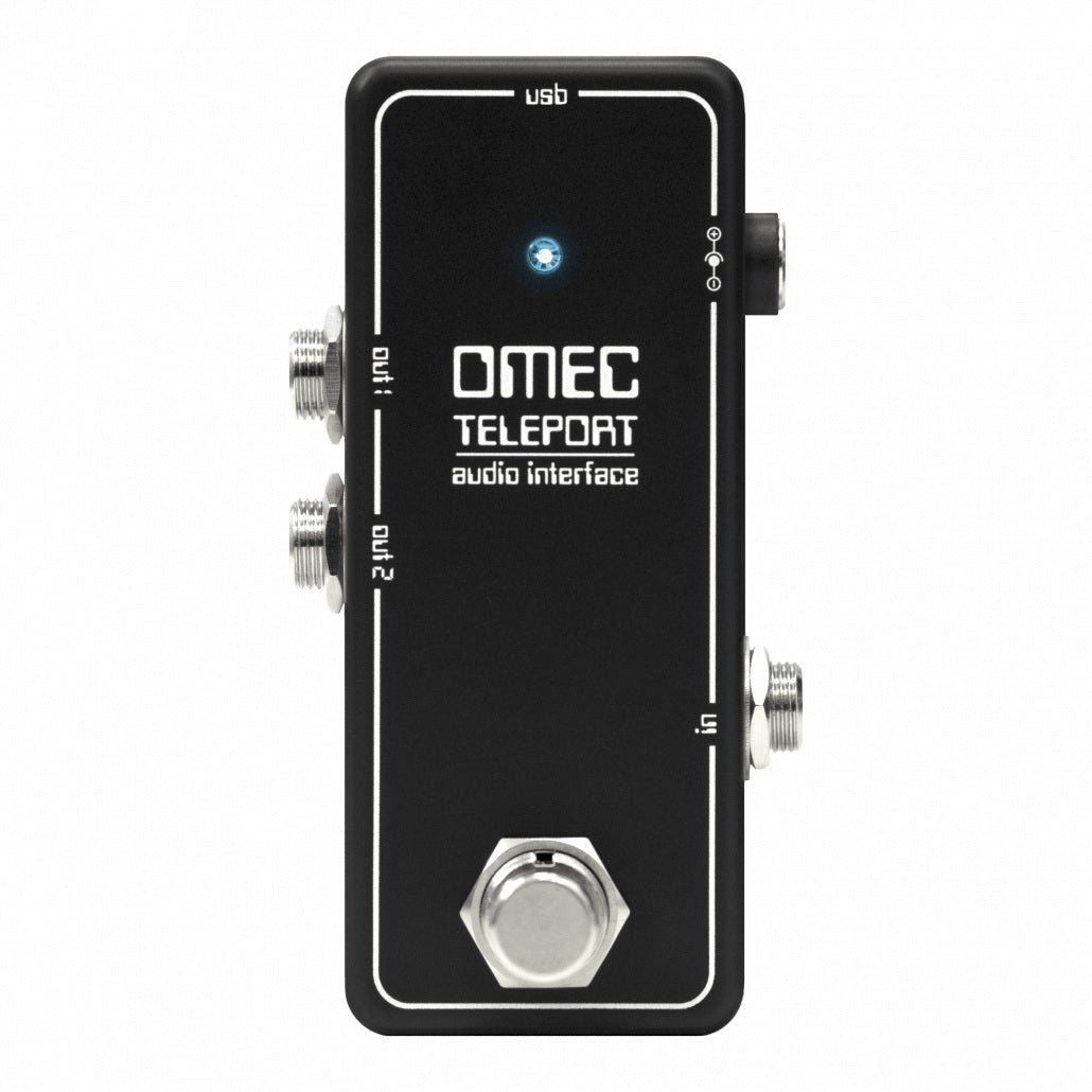 interface pedal Orange OMEC Teleport Guitar Audio Interface Pedal