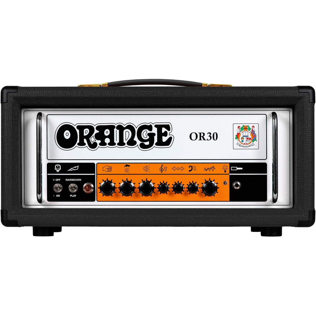 Orange OR30 30 Watt Tube Guitar Amplifier Head - Black
