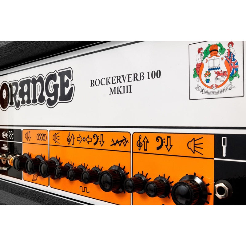 Orange Rockerverb RK100H MKIII 100w Twin-Channel Tube Guitar Amplifier Head - Black