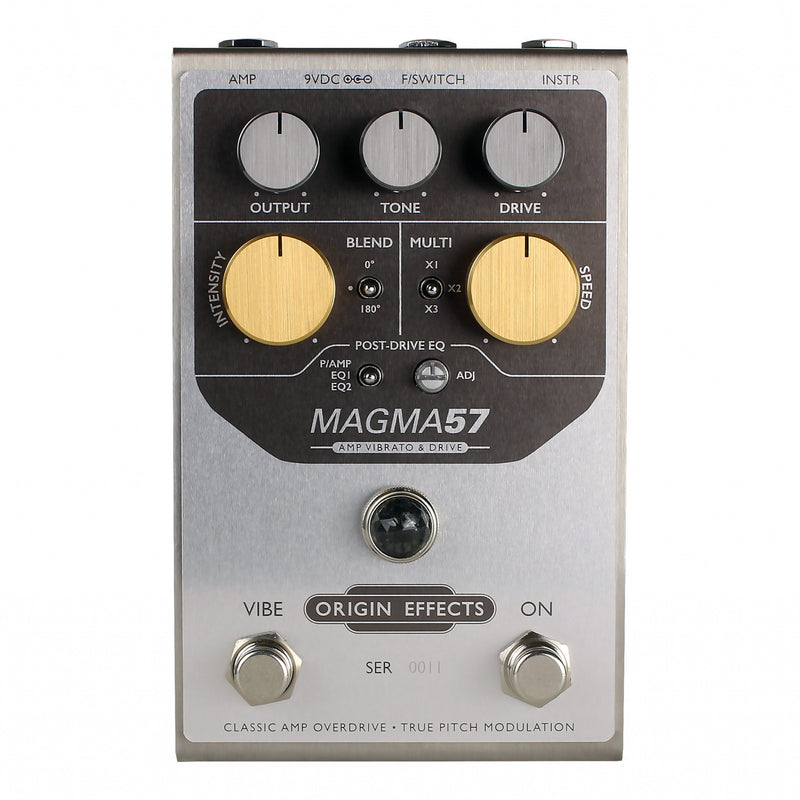 Origin Effects MAGMA57 Amp Vibrato & Drive Pedal