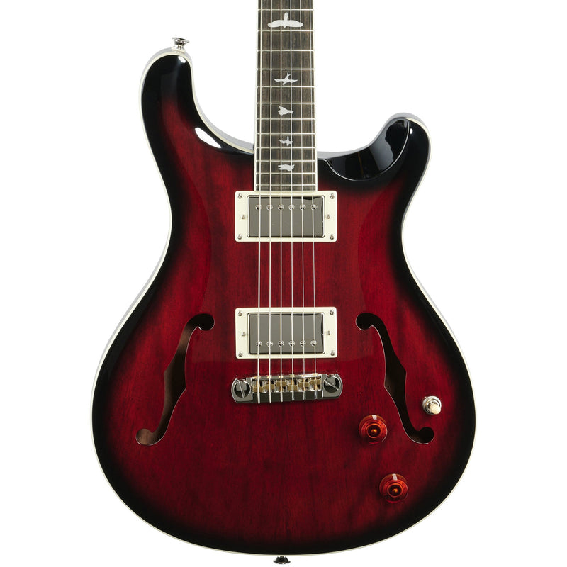 Paul Reed Smith SE Hollowbody Standard Guitar - Fire Red Burst with Case