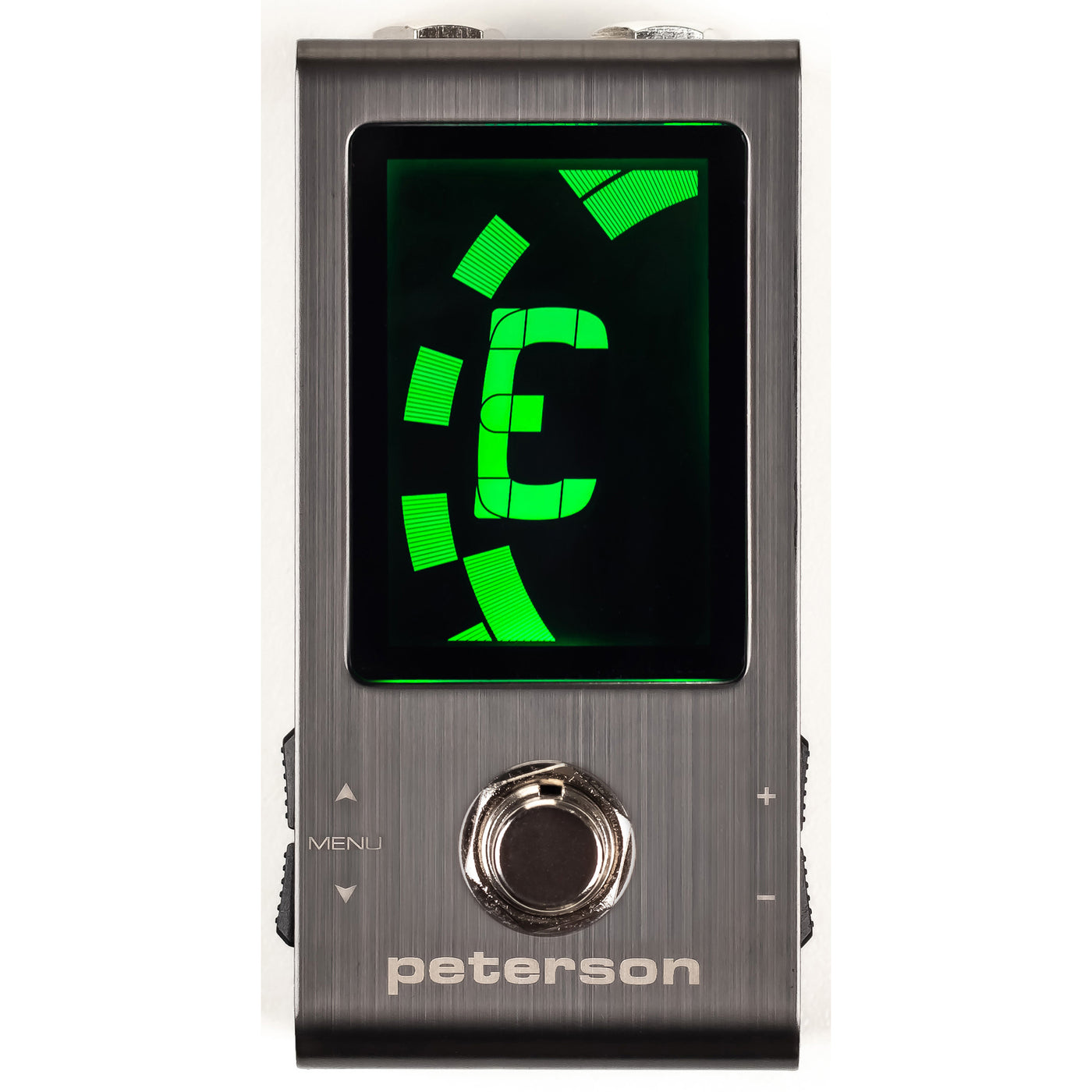 cheap tuner pedal Peterson StroboStomp Mini – Motor City Guitar