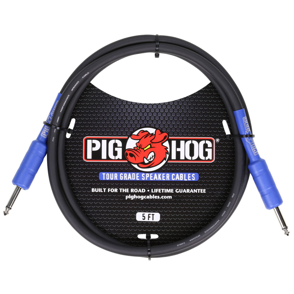 Pig Hog PHSC5 5' Heavy 14-Gauge Speaker Cable