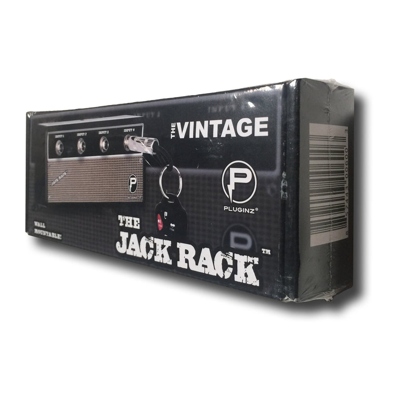 Pluginz "Vintage" Jack Rack Multiple Keychain/Wall Holder - A Perfect Gift for Guitarists!