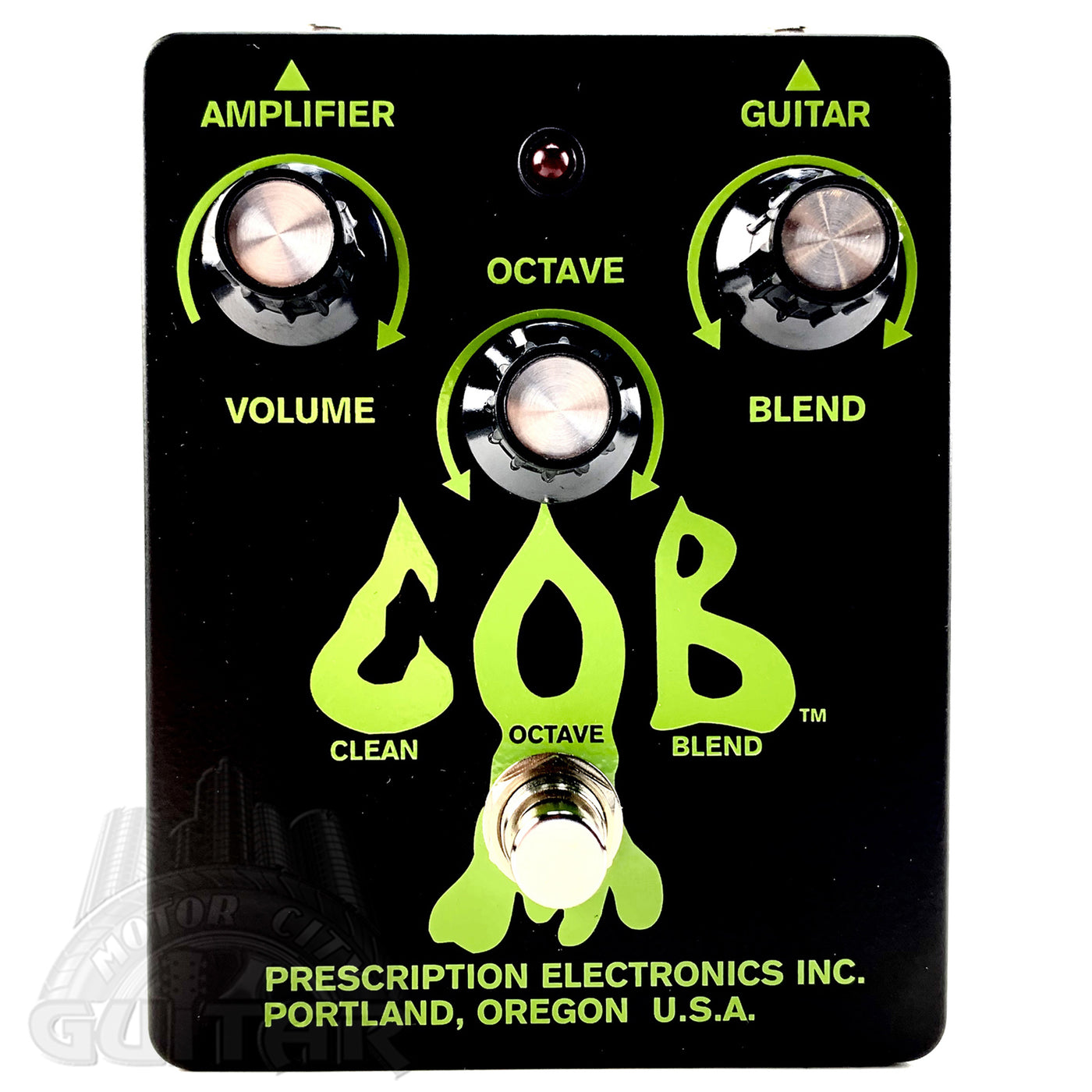 clean guitar pedal Prescription C.O.B. Cl Octave – Motor City Guitar