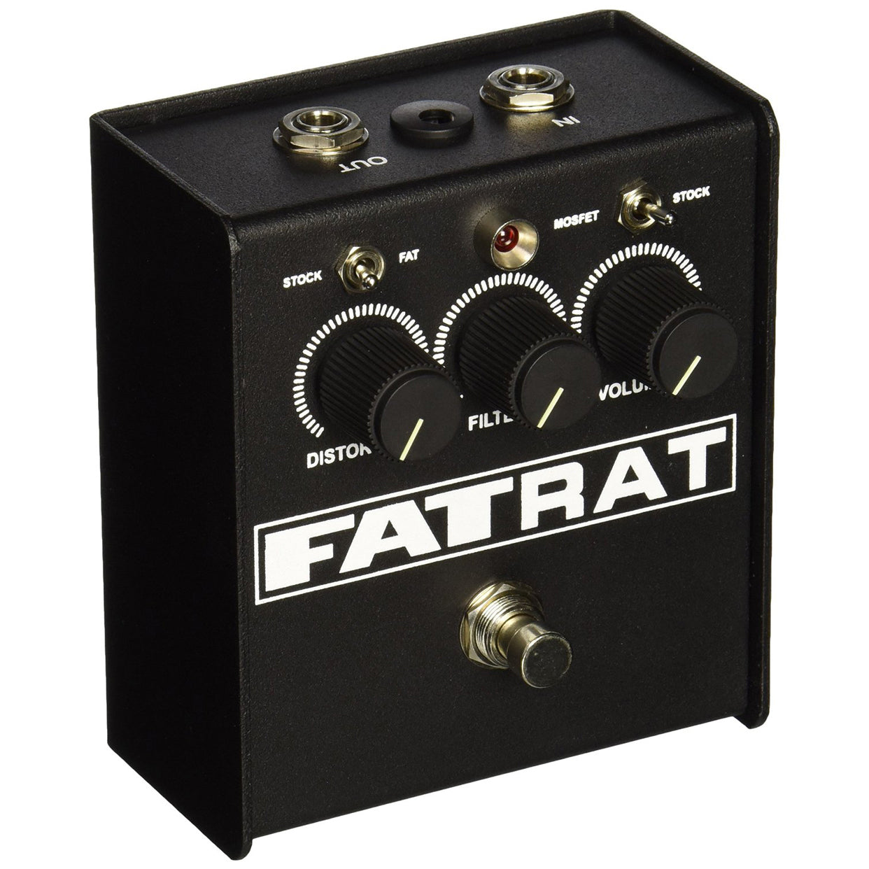 ProCo Fat Rat Selectable Mosfet Clipping and Thick Boost Distortion Pedal