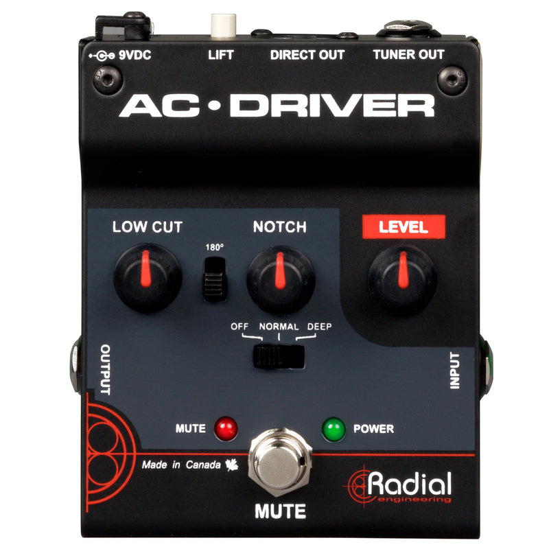 Radial AC Driver Acoustic Pre