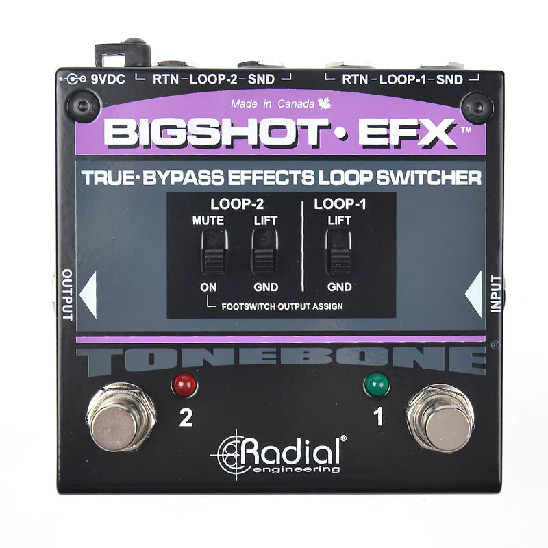 Radial BigShot EFX Loop Switch