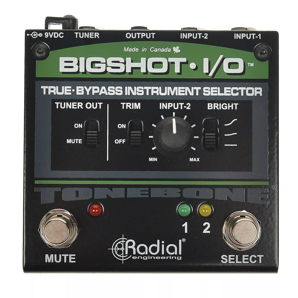 Radial BigShot I/O True-bypass