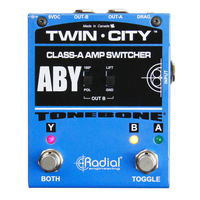 Radial Engineering Twin-City Active ABY Amp Switcher