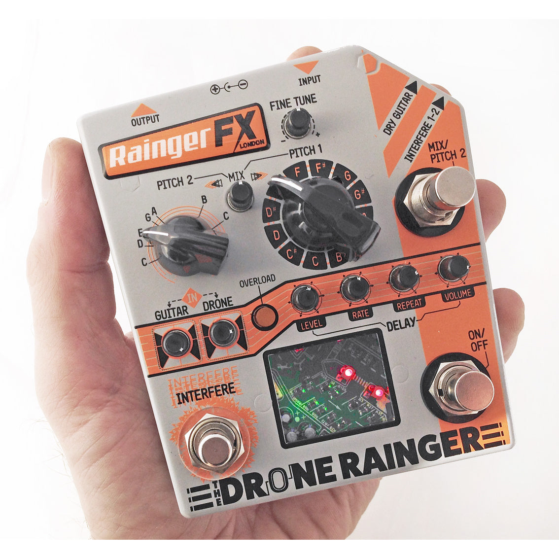 guitar drone pedal Rainger FX Drone Rainger Digital Delay