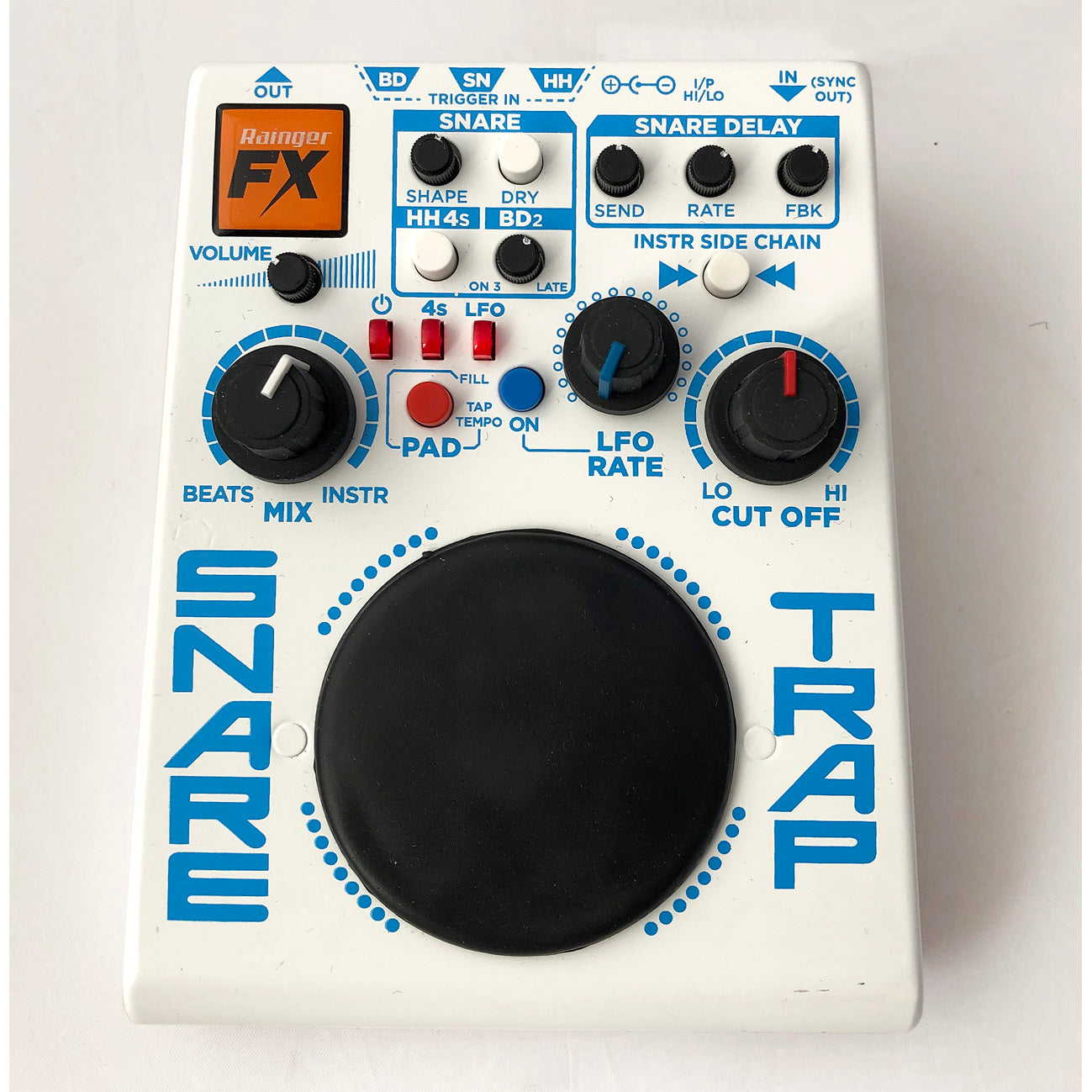 RaingerFX Snare Trap Drum Machine Beatbox