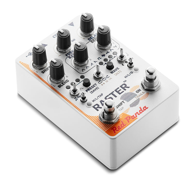 Red Panda Raster 2 Pitch-Shifted Delay Pedal
