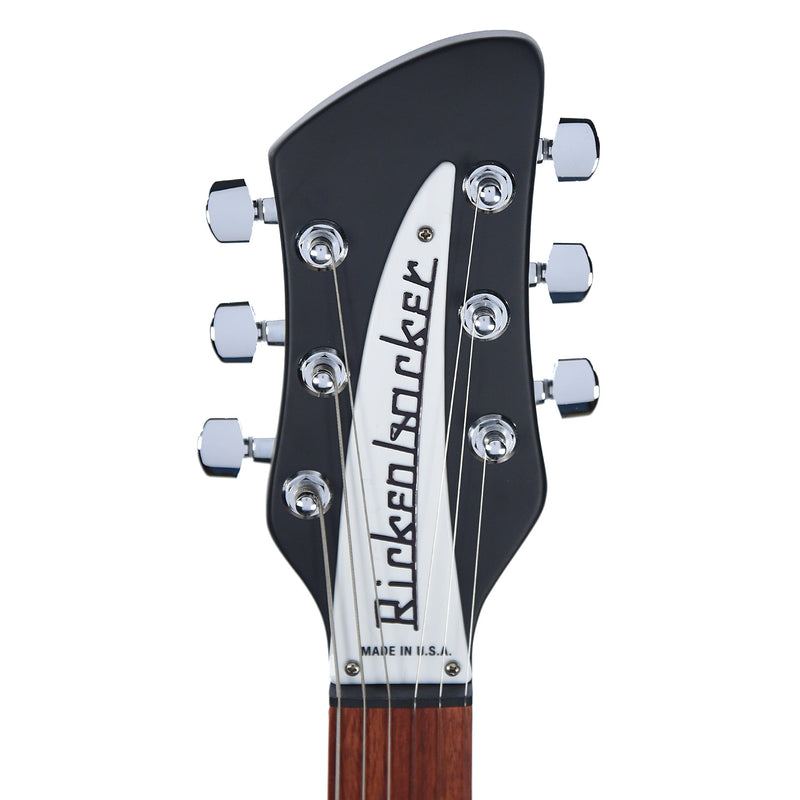 Rickenbacker 330 Thinline Semi-Hollow Electric Guitar - Matte Black
