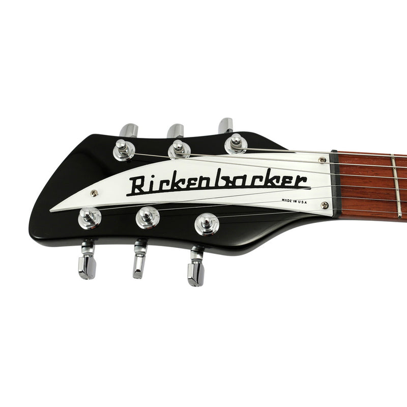 Rickenbacker 330 Left-Handed Thinline Semi-Hollow Guitar - Jetglo