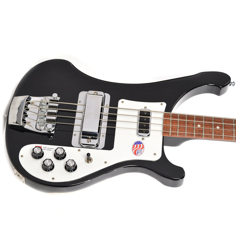 Rickenbacker Model 4003S 4-String Bass Guitar - Jetglo (Gloss Black)