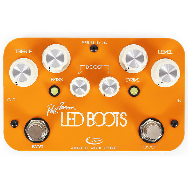 Rockett Pedals Phil Brown Led Boots Signature Overdrive/Boost Pedal
