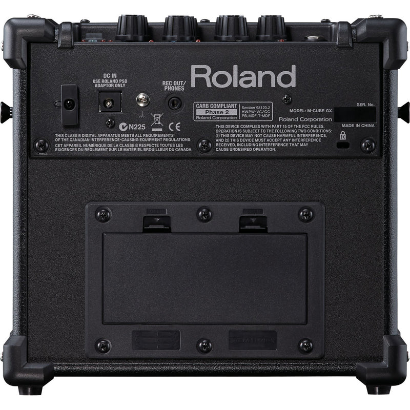 Roland Micro Cube GX 3-watt 1x5" Battery Powered Combo Amp - Black