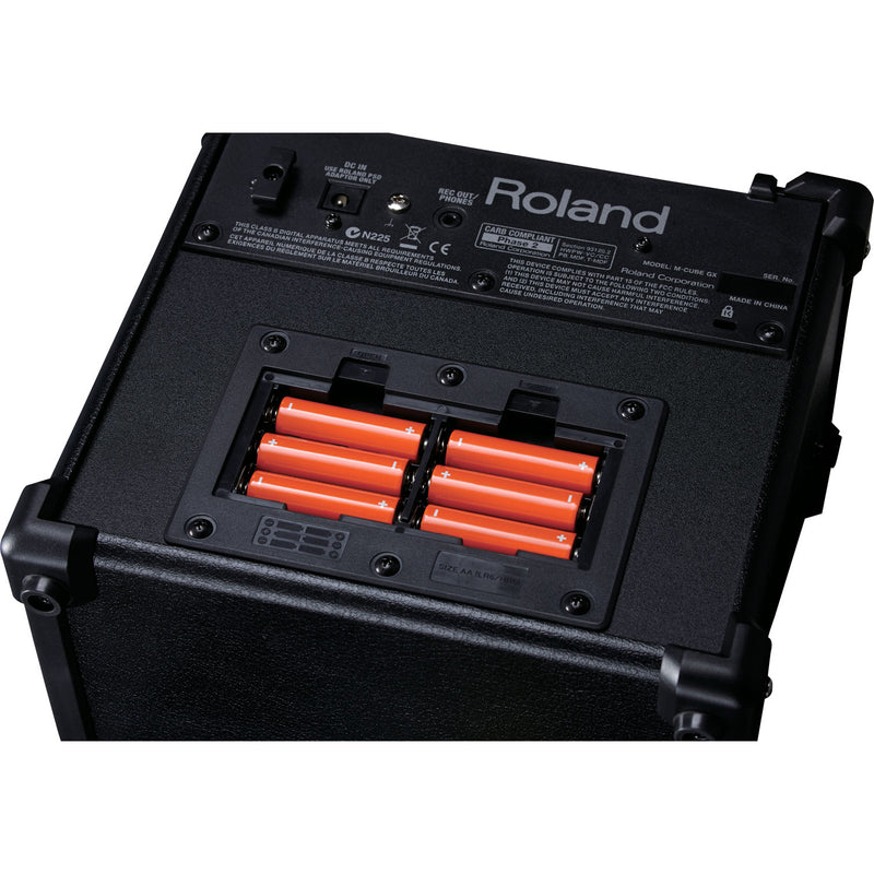 Roland Micro Cube GX 3-watt 1x5" Battery Powered Combo Amp - Black