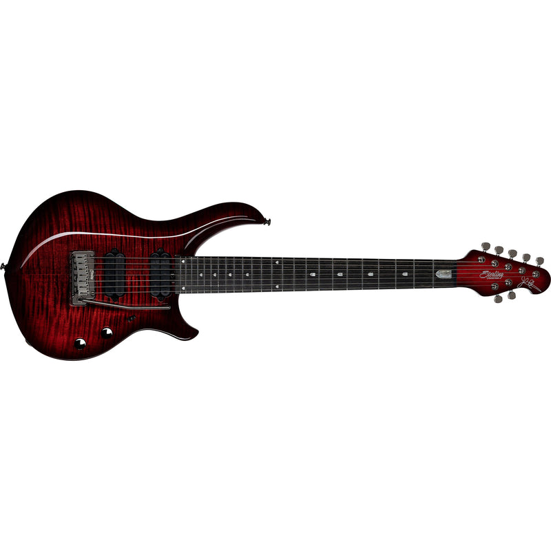 Sterling by Music Man MAJ270XFM JP Majesty X Dimarzio John Petrucci Signature 7-String Guitar w/ DiMarzio Pickups - Royal Red